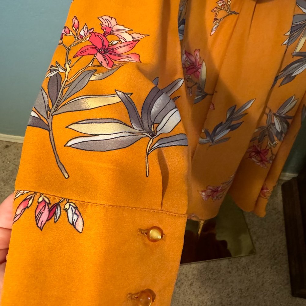 Nanette Lepore Floral Midi Dress - Picture 5 of 8